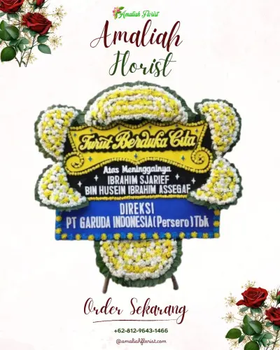Papan Bunga Duka di Cintaasih